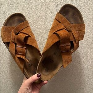 Birkenstock Lugano Soft Footbed in Mink